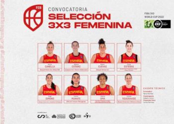 Estas son las ocho jugadoras preseleccionadas para la Copa del Mundo 3×3 de Amberes