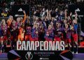 El Barcelona derrotó al Real Madrid y conquistó su sexta Supercopa de España