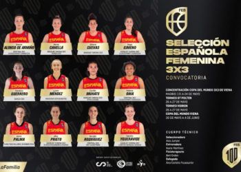 Doce jugadoras para el reto de la Copa del Mundo 3×3