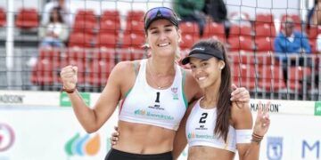 Belén Carro y Sofía González, campeonas de la Copa de la Reina de vóley playa