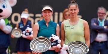Sara Sorribes y Cristina Bucsa ganaron el torneo de dobles del WTA 250 de Bogotá