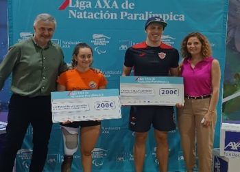 Beatriz Lérida, ganadora de la quinta prueba de la Liga AXA de Natación Paralímpica
