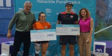 Beatriz Lérida, ganadora de la quinta prueba de la Liga AXA de Natación Paralímpica