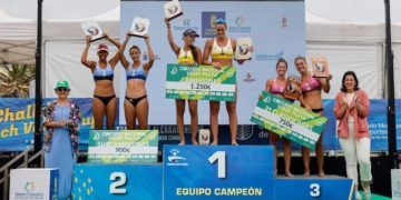 Belén Carro y Sofía González ganaron el Challenge Beach Volley Cup Isla de Gran Canaria