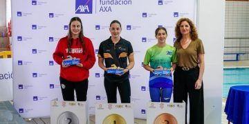 Colomer, Mata y Vázquez, podio del campeonato de España AXA de promesas paralímpicas