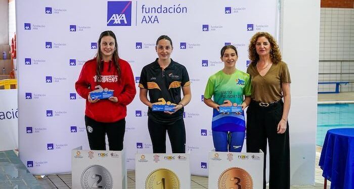 Colomer, Mata y Vázquez, podio del campeonato de España AXA de promesas paralímpicas
