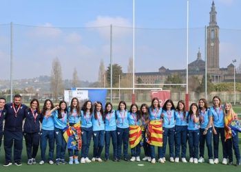 La selección femenina valenciana de hockey sub’14 logró el bronce en el campeonato de España