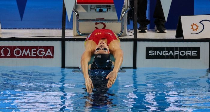 Carmen Weiler se topó con el muro de semifinales en los 100 espalda del Mundial