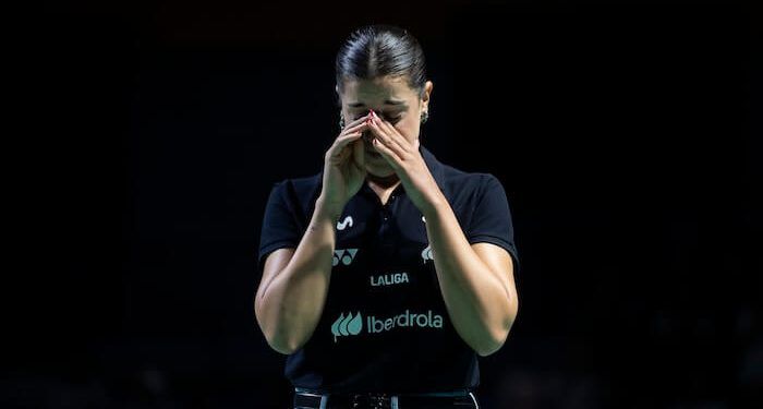 Carolina Marín recibió su homenaje más sentido en Huelva en la cierre del campeonato de Europa
