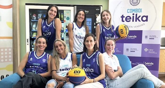Anna Gómez presentó el equipo Comboi 3×3