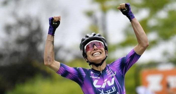 Mavi García ganó la segunda etapa del Tour, haciendo historia, y Le Court es nueva líder
