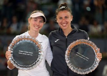 Sara Sorribes y Cristina Bucsa hicieron historia en el Mutua Madrid Open