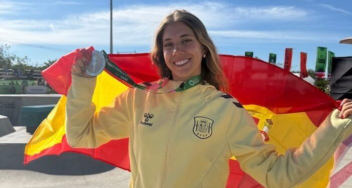 Carla Martín se proclamó subcampeona del mundo de Roller Freestyle Park