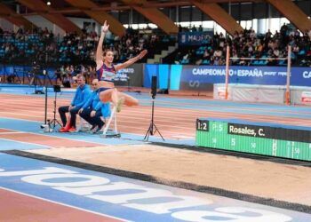 Carmen Rosales, campeona de España de longitud