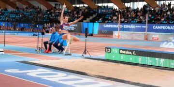 Carmen Rosales, campeona de España de longitud