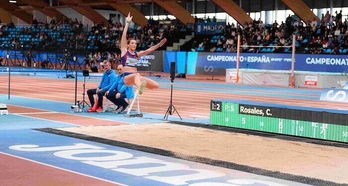 Carmen Rosales, campeona de España de longitud