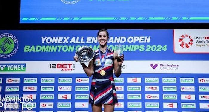 Carolina Marín, campeona del All England 2024