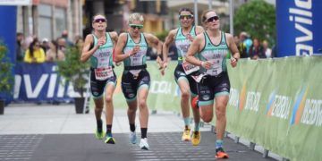 El CEA Bétera se impone en el campeonato de España de duatlón contrarreloj equipos de Avilés