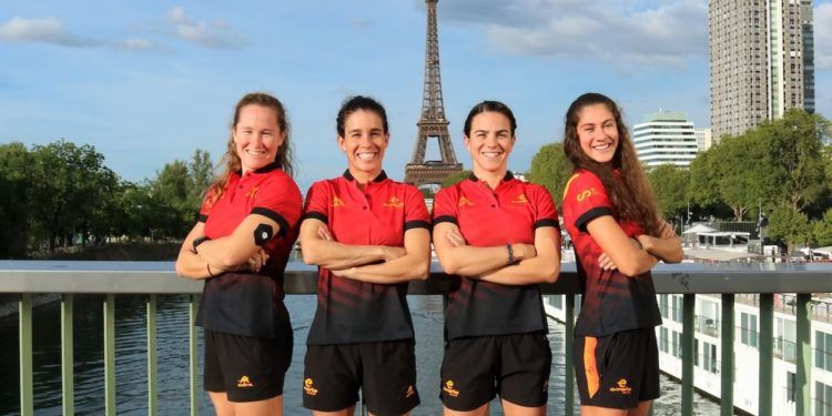 España logró su objetivo y su clasificación para el relevo mixto en los Juegos de París 2024