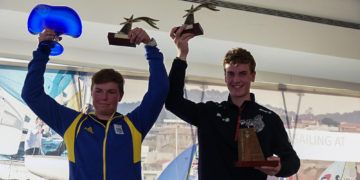 Soffia Naumenko (ILCA 6 F) y Hidde Schraffordt (ILCA 6 M) ganadores absolutos de la 46ª Christmas Race