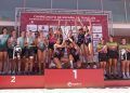 Cidade de Lugo Fluvial cerró su victoria en la Liga Iberdrola de triatlón en Arenales de Sol