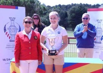 Cloe Amión, campeona de España de golf S18