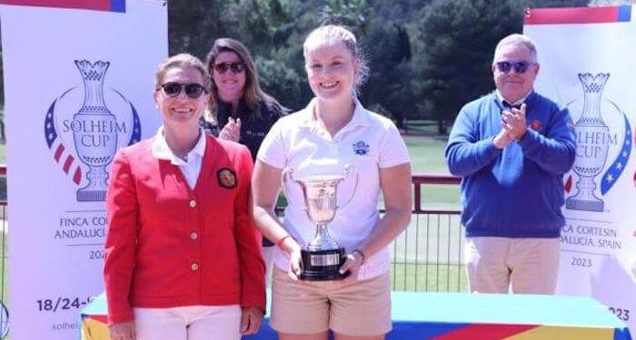 Cloe Amión, campeona de España de golf S18