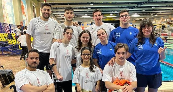 El Club Esportiu Aquarium Alacant brilla con la selección valenciana en el campeonato de España