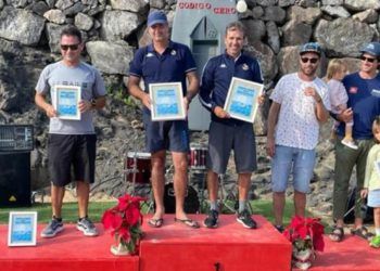 Jorge Pérez y Airam Rodríguez, ganadores del Trofeo Código Cero de Snipe