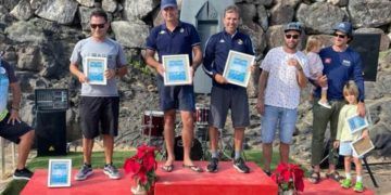 Jorge Pérez y Airam Rodríguez, ganadores del Trofeo Código Cero de Snipe