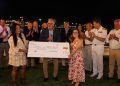 Comité de Emergencia recibió el cheque solidario en favor de Venezuela en la Cena de Armadores del Trofeo SM la Reina