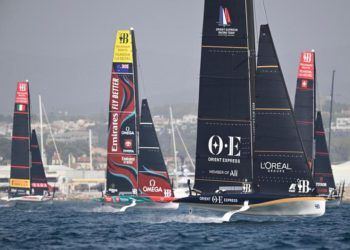 American Magic campeón de la preliminar de la Copa América en Vilanova i la Geltrú