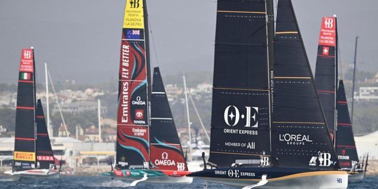 American Magic campeón de la preliminar de la Copa América en Vilanova i la Geltrú