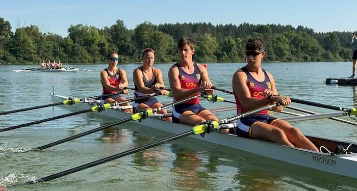 El cuatro scull mixto español logró el bronce en los campeonatos del mundo universitarios