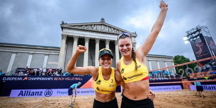 Tania Moreno y Daniela Álvarez rozan el podio del Europeo