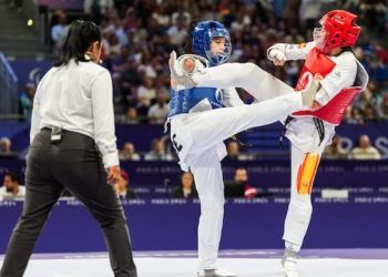 Papastamatopoulou cerró el camino por el bronce a Dalia Santiago en París