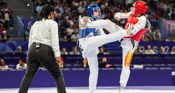 Papastamatopoulou cerró el camino por el bronce a Dalia Santiago en París