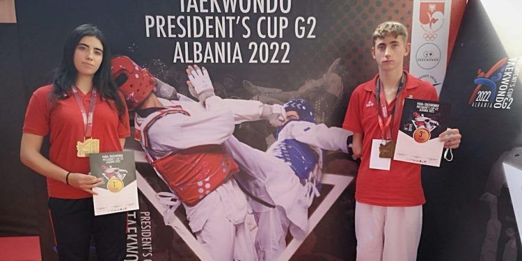 Dalia Santiago gana el oro en la Copa Presidente de Europa en Albania