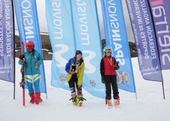 Daniela González, campeona de España Movistar de skicross (SX) en Sierra Nevada