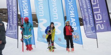 Daniela González, campeona de España Movistar de skicross (SX) en Sierra Nevada