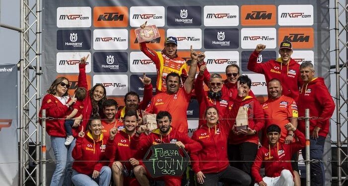 Daniela Guillén ganó y es líder del Mundial de MX Femenino