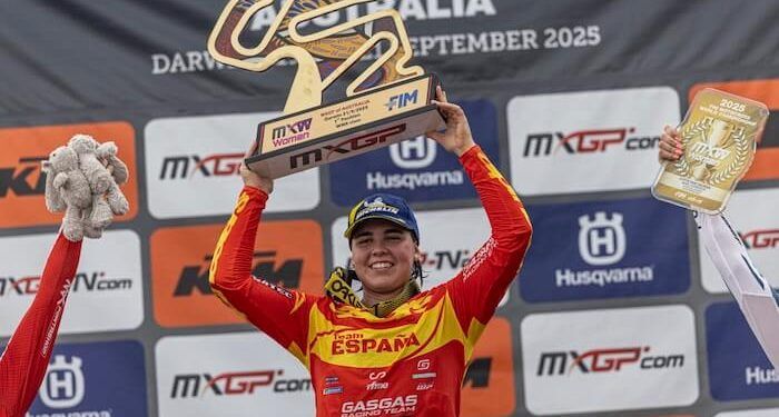 Daniela Guillén, bronce en el Mundial WMX