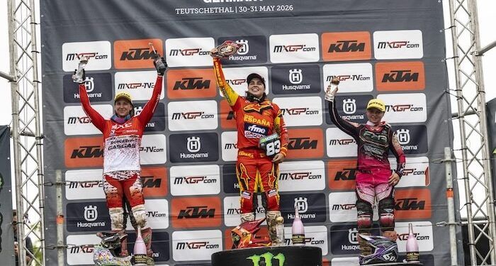 Daniela Guillén afianza su liderato en el Mundial de motocross tras una doble victoria en Alemania