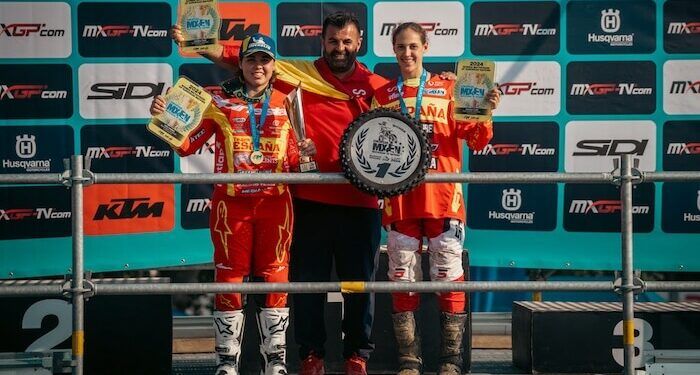 España, campeona del Motocross de las Naciones Europeas en MXWomen