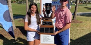 Daniela Montolio logró un nuevo éxito español en el Doral Publix Junior Classic