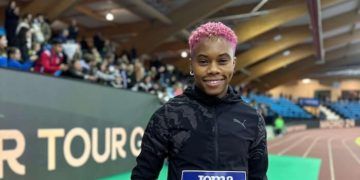 Devynne Charlton rozó su récord mundial en 60m vallas en Madrid