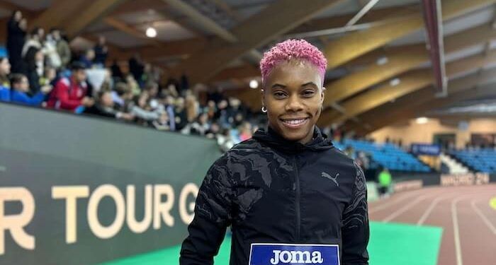 Devynne Charlton rozó su récord mundial en 60m vallas en Madrid