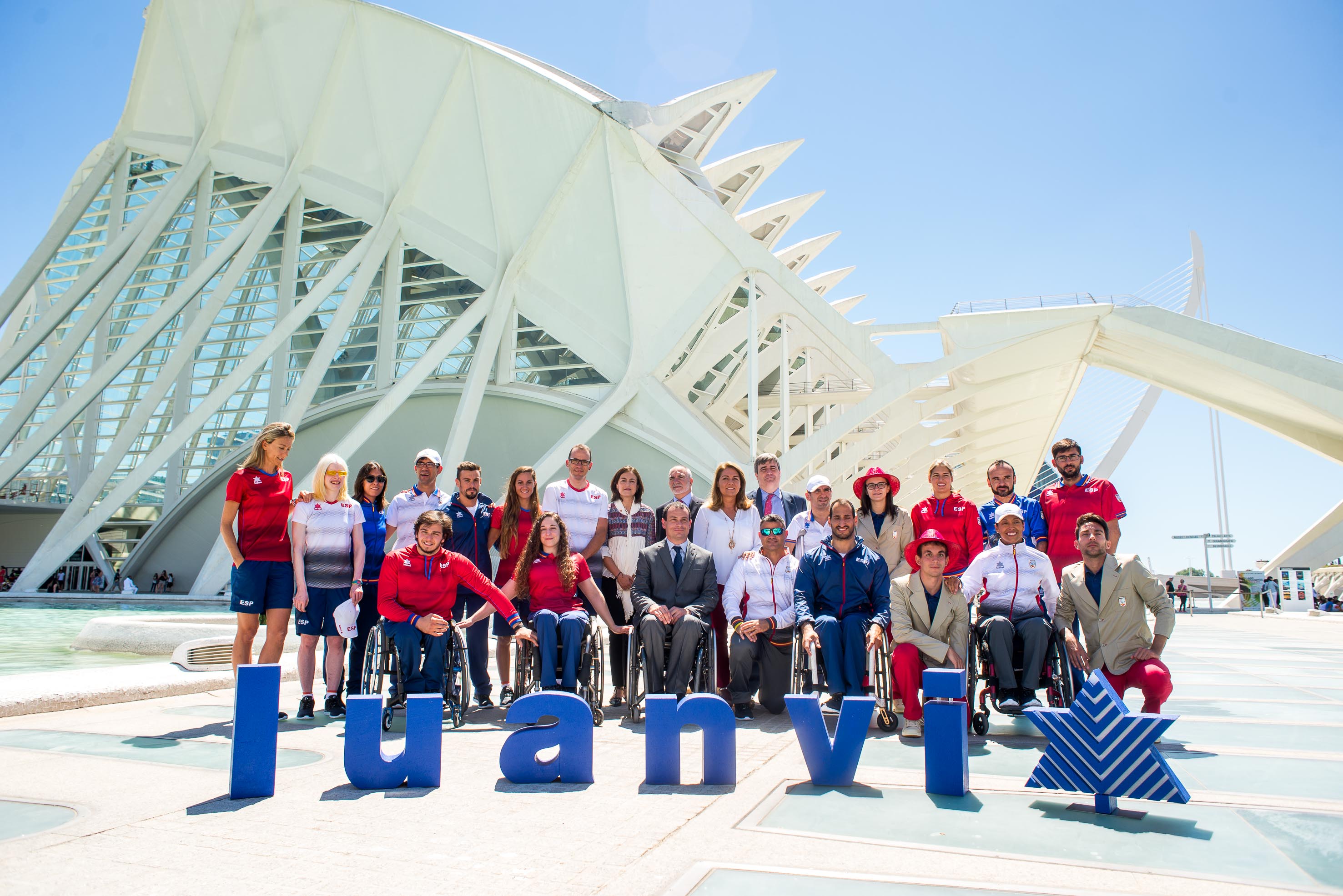 La excelente percha del equipo paralímpico español