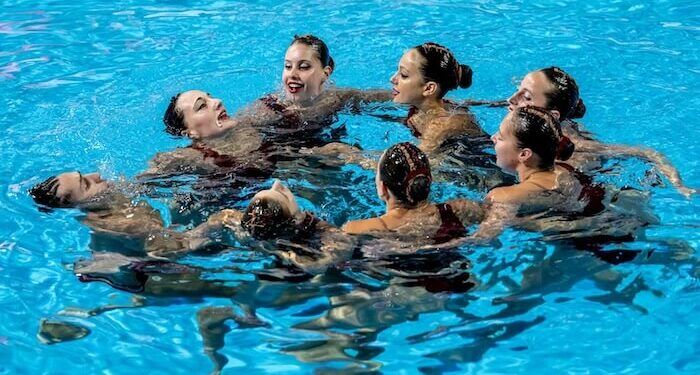 España nada en equipo libre para lograr el oro en el campeonato de Europa de Funchal