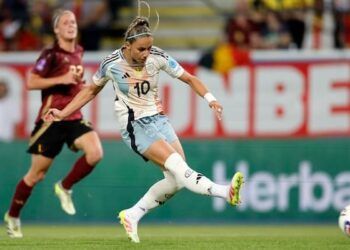 Victoria de España ante Bélgica para seguir líder de su grupo de clasificación de Nations League